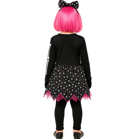 Disfraz De Esqueleto Vestido Bebe