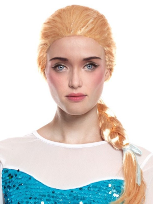 Peluca Princesa De Hielo - Complementos Princesas Disney