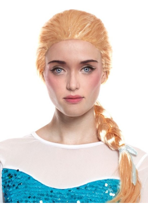 Peluca Princesa De Hielo - Complementos Princesas Disney