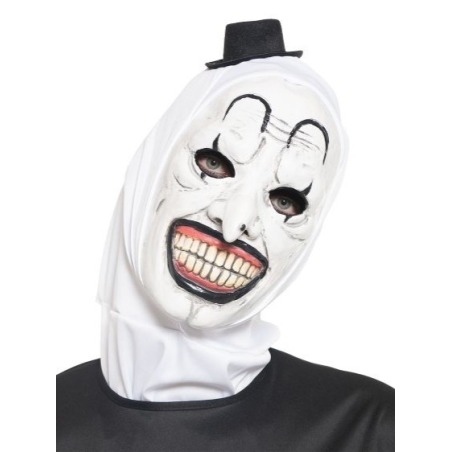 Mascara de Payaso Terrifier - Mascaras Payasos Asesinos - Complementos de Payasos Siniestros