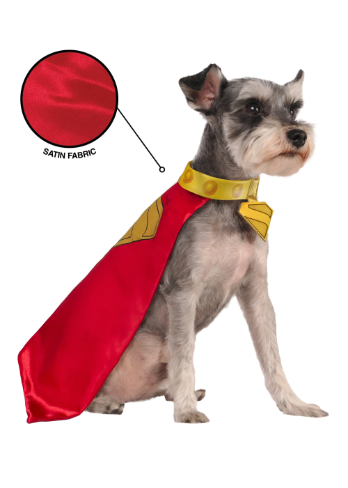 Disfraz de Kripto Superman para Mascota - Disfraces Superheroes Perros