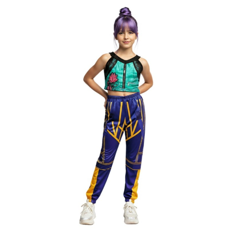 Disfraz de Guerrera K-POP Zoey para Niña - Disfraces Cazadoras Demonios - Disfraces de Las Guerreras K-POP infantiles