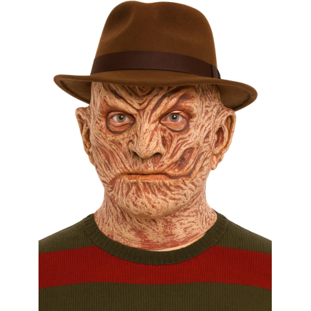 Mascara De Freddy Krueger Latex - Complementos Disfraces Halloween - Complementos de Asesino de Pesadillas