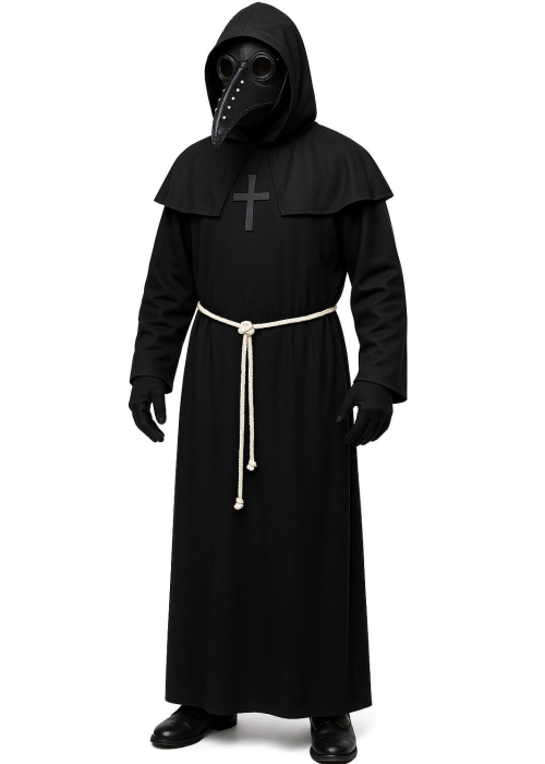 Disfraz de Doctor de La Peste adulto - Disfraces de Medicos Halloween - Disfraces Medievales para Hombre