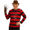 Disfraz De Freddy Krueger Hombre - Disfraces Halloween - Disfraces de Asesino de Pesadillas Adulto