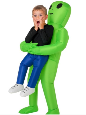 Disfraz De Alien Hinchable Infantil - Disfraces del Espacio Infantiles