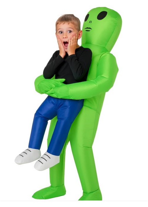 Disfraz De Alien Hinchable Infantil - Disfraces del Espacio Infantiles