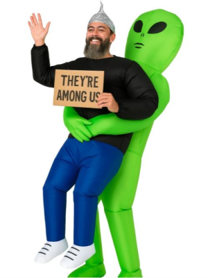 Disfraz De Alien Hinchable - Disfraces Hinchables