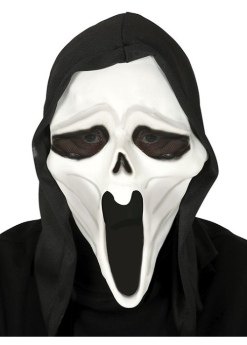 Mascara Scream Latex - Mascaras Halloween Asesinos
