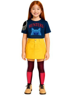 Disfraz de Guerrera K-POP Mira para Niña - Disfraces Cazadoras Demonios - Disfraces de Las Guerreras K-POP infantiles