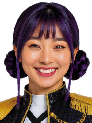 Peluca Zoey Guerrera K-POP - Complementos Cazadoras Demonios - Complementos de Las Guerreras K-POP