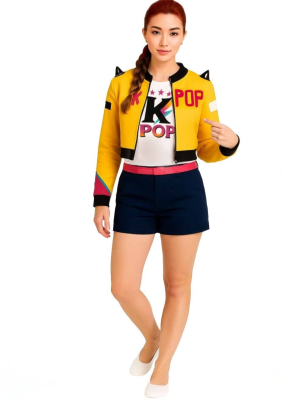 Disfraz de Guerrera K-POP Rumi para Mujer - Disfraces Cazadoras Demonios - DISFRACES ADULTOS