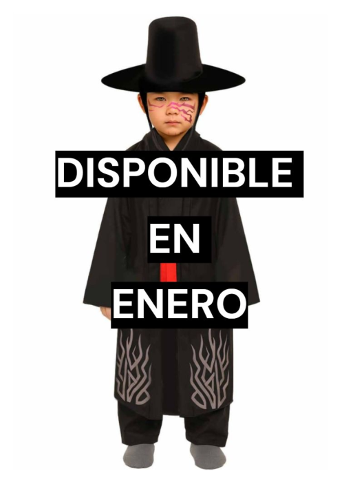 Disfraz de Demonio K-POP Jinu para Niño - Disfraces Saja Boys - Disfraces de Las Guerreras K-POP infantiles