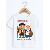 Camiseta Olentzero eta Mari Domingi Infantil - Euskal Jantziak
