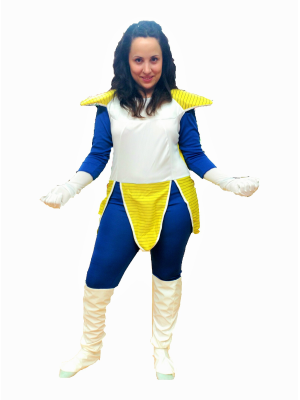 Disfraz de Chica Saiyan - Disfraces de Bola de Dragon Adulto