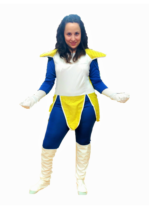 Disfraz de Chica Saiyan - Disfraces de Bola de Dragon Adulto