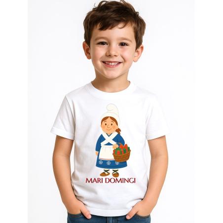 Camiseta Mari Domingi Niño - Euskal Jantziak
