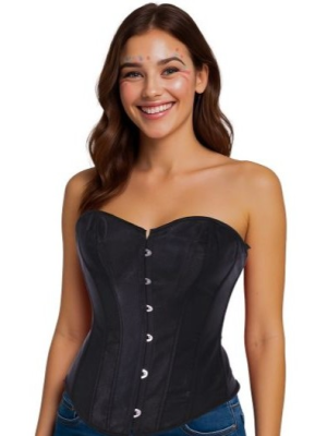 Comprar Corset Negro Corazon - Complementos para Disfraces