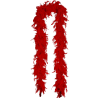 Boa De Plumas Roja 80gr - Complementos para Disfraces