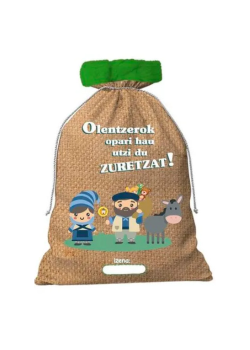 Comprar Saco Olentzero grande para repartir regalos