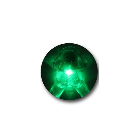 Pegatinas Gel Galleta de Jengibre con Led De Navidad - Decoración Navideña - Complementos Navideños