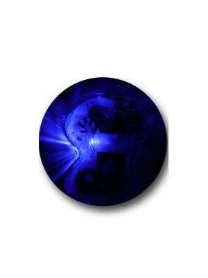 Pegatinas Gel Calcetin con Led De Navidad - Decoración Navideña - Complementos Navideños