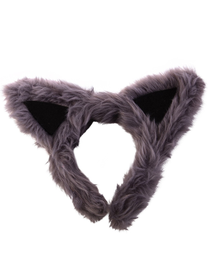 còpia de Diadema Orejas Lobo Gris