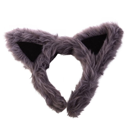 copy of Diadema Orejas Lobo Gris