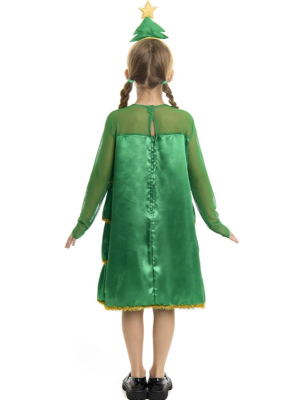 Disfraz De Arbol De Navidad Infantil - Disfraces Navideños - Disfraces Navideños para Niños