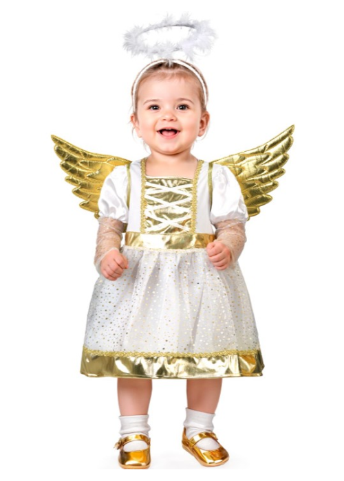 còpia de Disfraz De Angel Con Tutu Bebe