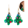 Pendientes De Arbol De Navidad - Complementos Navidad - Complementos Navideños