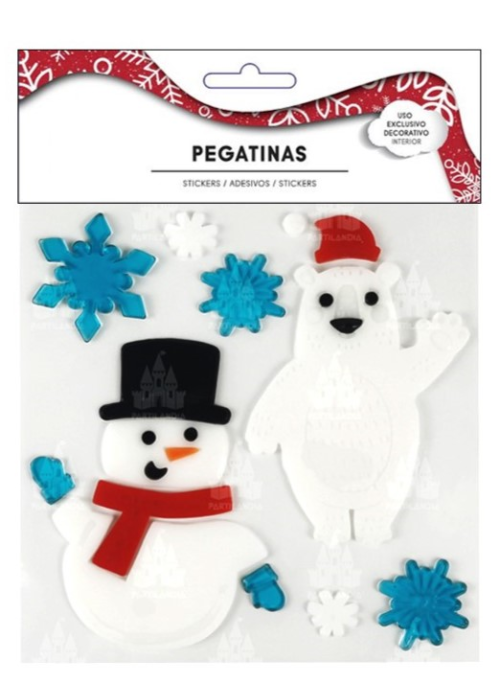 còpia de còpia de còpia de còpia de Pegatina Gel Navidad Papa Noel