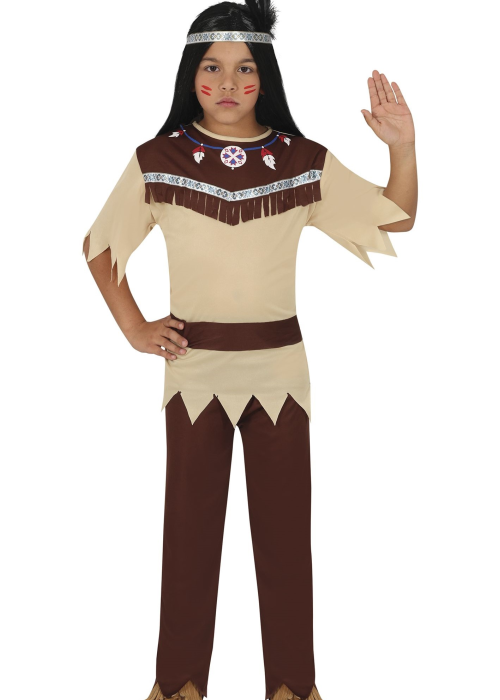 Disfraz De Indio Cherokee Infantil - Disfraces de Indios Infantiles