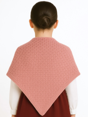 Toquilla Vasca Aldeana Niña Rosa Salmon - Trajes tradicionales