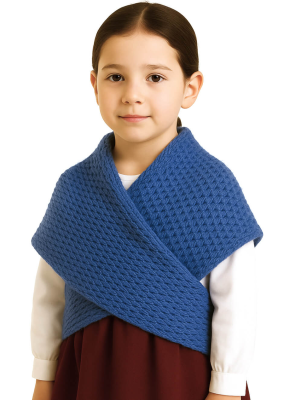 Toquilla trajes de Aldeana Niña Azul - Toquillas Tradicionales