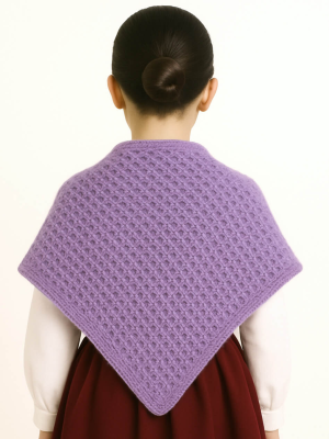 Toquilla Vasca de Aldeana Morada Lila - Toquillas Tradicionales