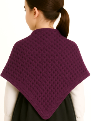 Toquilla tradicional de Aldeana Niña Morada - Euskal Jantziak