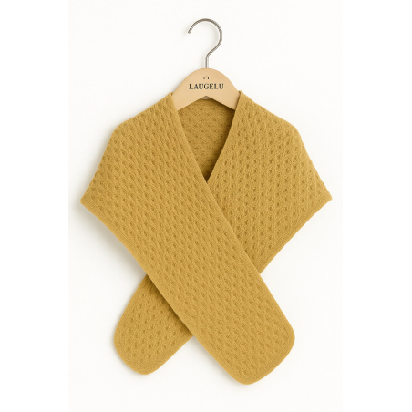 Toquilla Vasca de Aldeana Niña Arena Beige - Toquillas Tradicionales