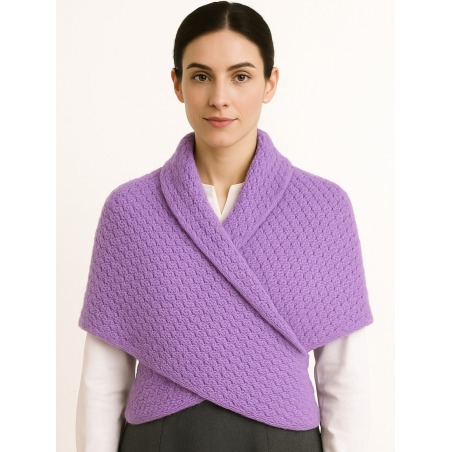 Toquilla Aldeana Mujer Lila Morada - Trajes Tradicionales - Toquillas regionales mujer
