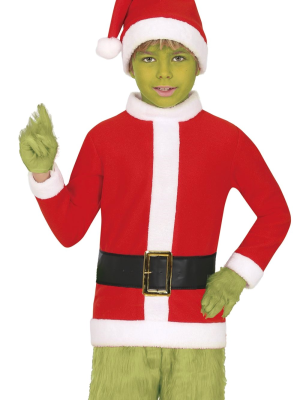 Disfraz de El Grinch Deluxe para Niño - Disfraces Navidad