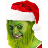 Gorro Papa Noel con Barba De El Grinch - Complementos Disfraces Navidad - Mascaras de Cine