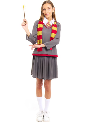 còpia de Disfraz De Estudiante De Magia Rojo Niña