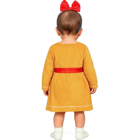 Disfraz De Galleta de Jengibre Vestido Bebe - Disfraces Navideños para Bebes