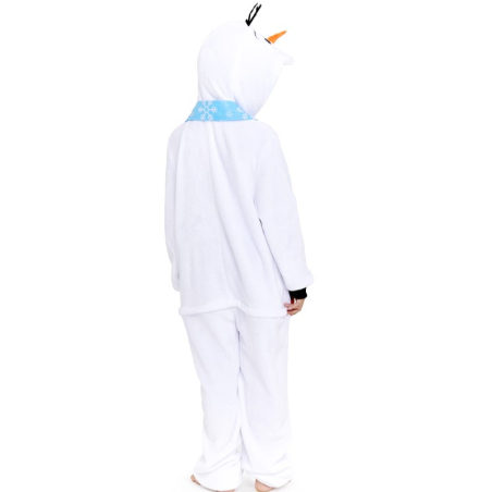 Disfraz De Muñeco De Nieve Pijama Peluche Infantil - Disfraces Navideños para Niños
