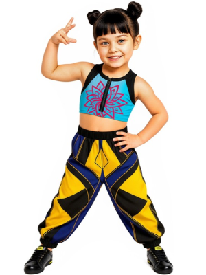 Disfraz de Guerrera K-POP Zoey para Niña - Disfraces Cazadoras Demonios - Disfraces de Las Guerreras K-POP infantiles