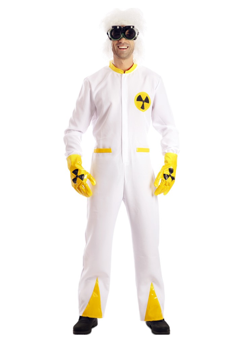 Disfraz De Buzo Cientifico Nuclear - Disfraces de Oficios para Hombre