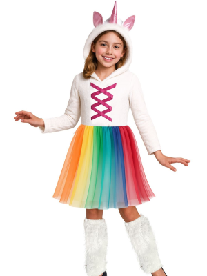 Disfraz De Unicornio Niña