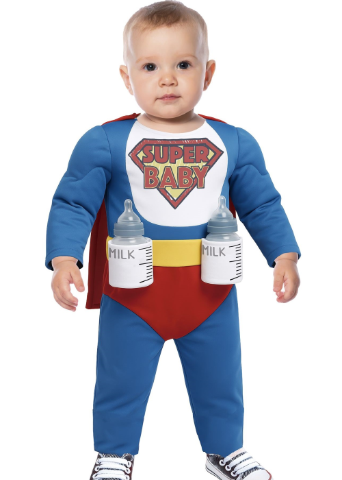 Disfraz De Biberonman - Disfraces de Superheroes Bebes