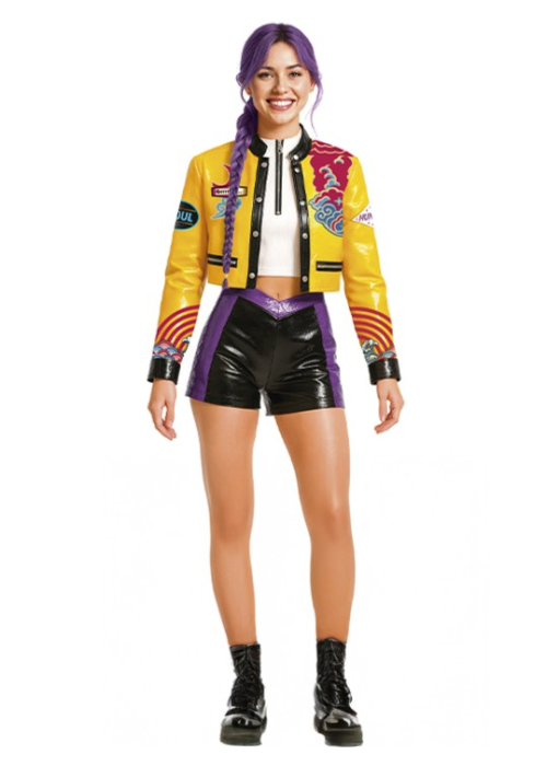 Disfraz de Guerrera K-POP Rumi para Mujer - Disfraces Cazadoras Demonios - DISFRACES ADULTOS