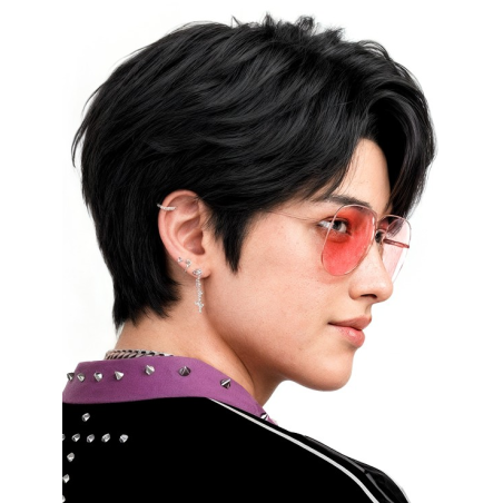Peluca Jinu Saja Boys K-POP - Complementos Cazadoras Demonios - Complementos de Las Guerreras K-POP
